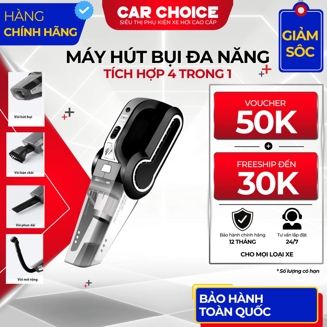 Máy Hút Bụi Ô Tô