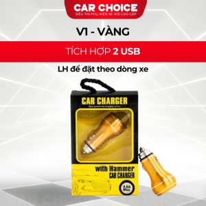 tẩu sạc nhanh ô tô