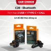 Tẩu Sạc Nhanh Ô Tô Bluetooth