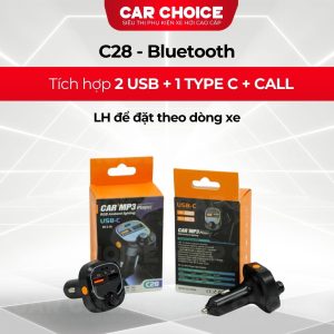 Tẩu Sạc Nhanh Ô Tô Bluetooth