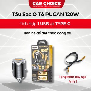 Tẩu Sạc Nhanh Ô Tô Bluetooth
