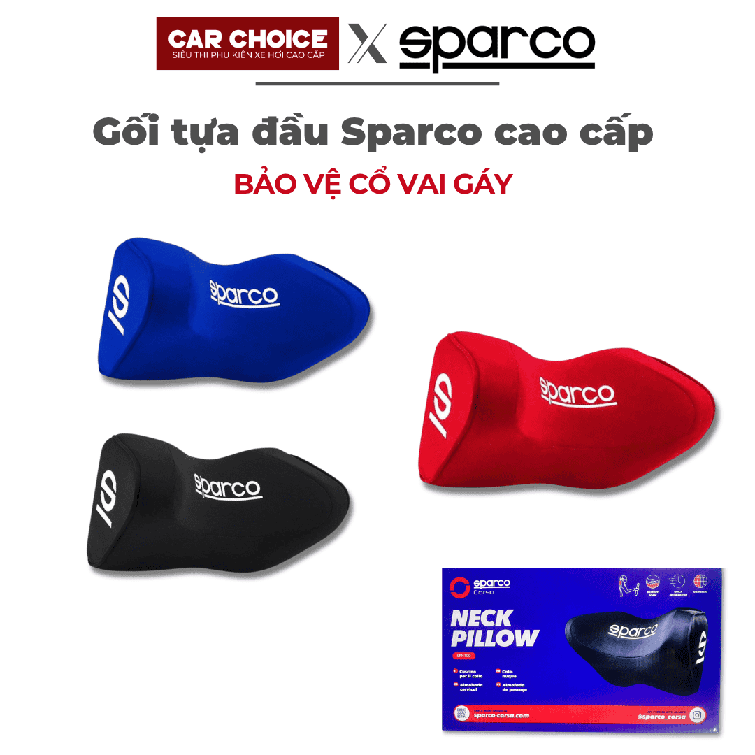 gối tựa đầu sparco