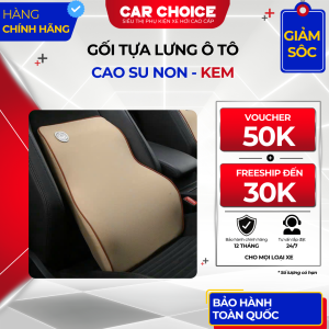 Gối Tựa Lưng Cao Su Non Kem