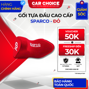 Gối Tựa Đầu Sparco Đỏ