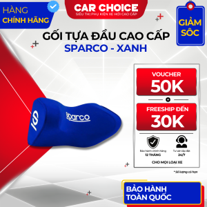 Gối Tựa Đầu Sparco Xanh