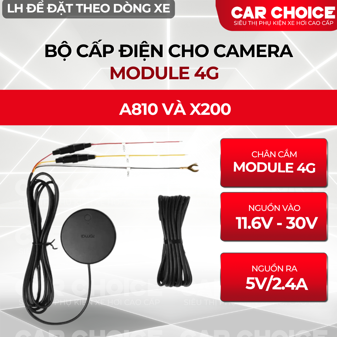 Bộ Dây Nguồn Hardwire Kit Module 4G