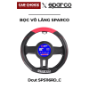 Bọc Vô Lăng Ô Tô Sparco Dcut Chính Hãng Đen Chỉ Đỏ – SPS116RD_C