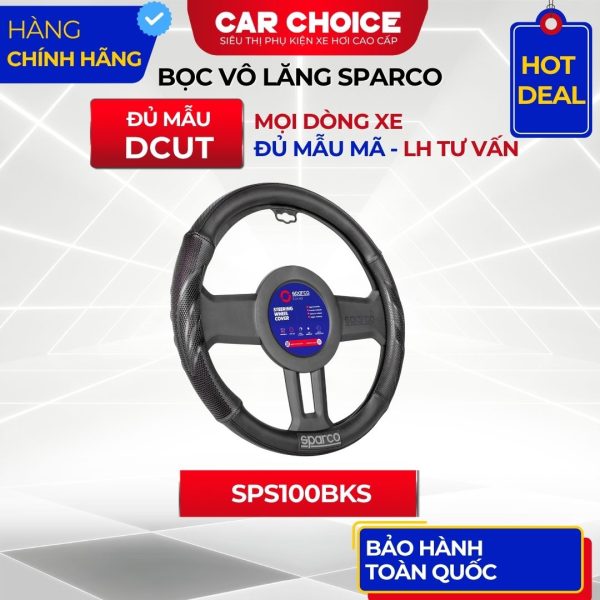 bọc vô lăng ô tô sparco