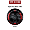 Bọc Vô Lăng Ô Tô Da PU F5 Đỏ Da