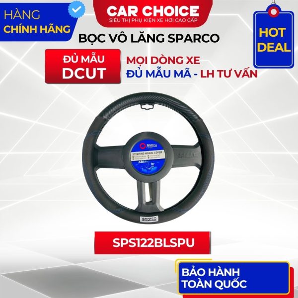 bọc vô lăng ô tô sparco