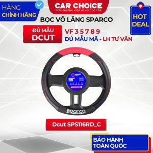 bọc vô lăng ô tô sparco