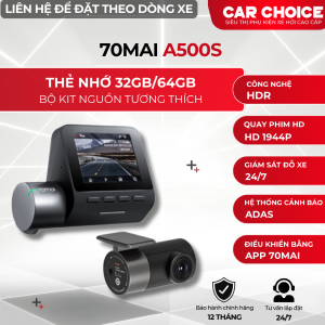 Camera Hành Trình Ô Tô 70mai A500S
