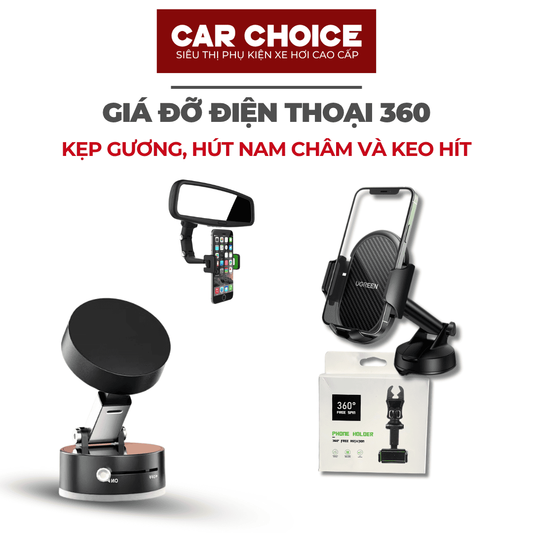 Giá đỡ điện thoại kẹp điện thoại