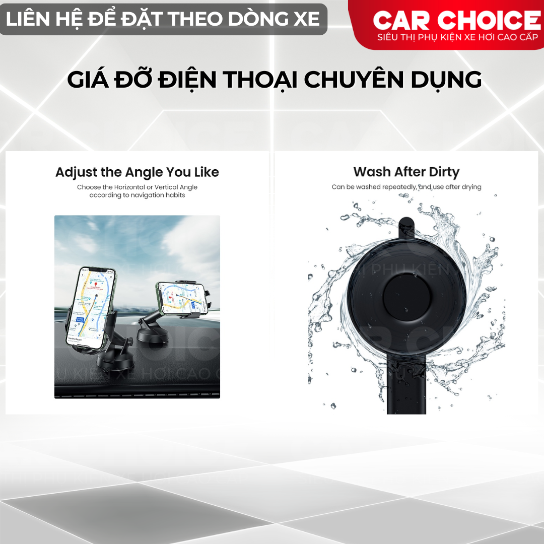 giá đỡ điện thoại ô tô