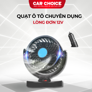 Quạt Lồng Đơn Ô Tô 12V