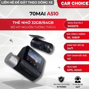 Camera Hành Trình Ô Tô 70mai A510