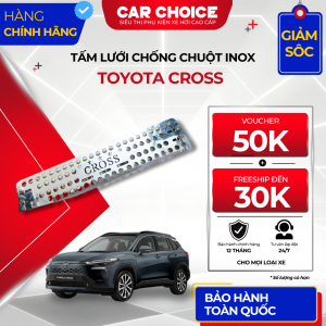 Tấm Lưới Chống Chuột Ô Tô Inox TOYOTA Cross