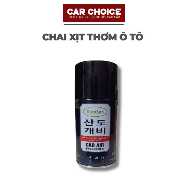 Bình xịt thơm khử mùi