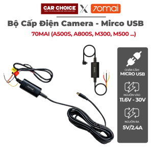 Bộ Kit Nguồn 70Mai Micro USB