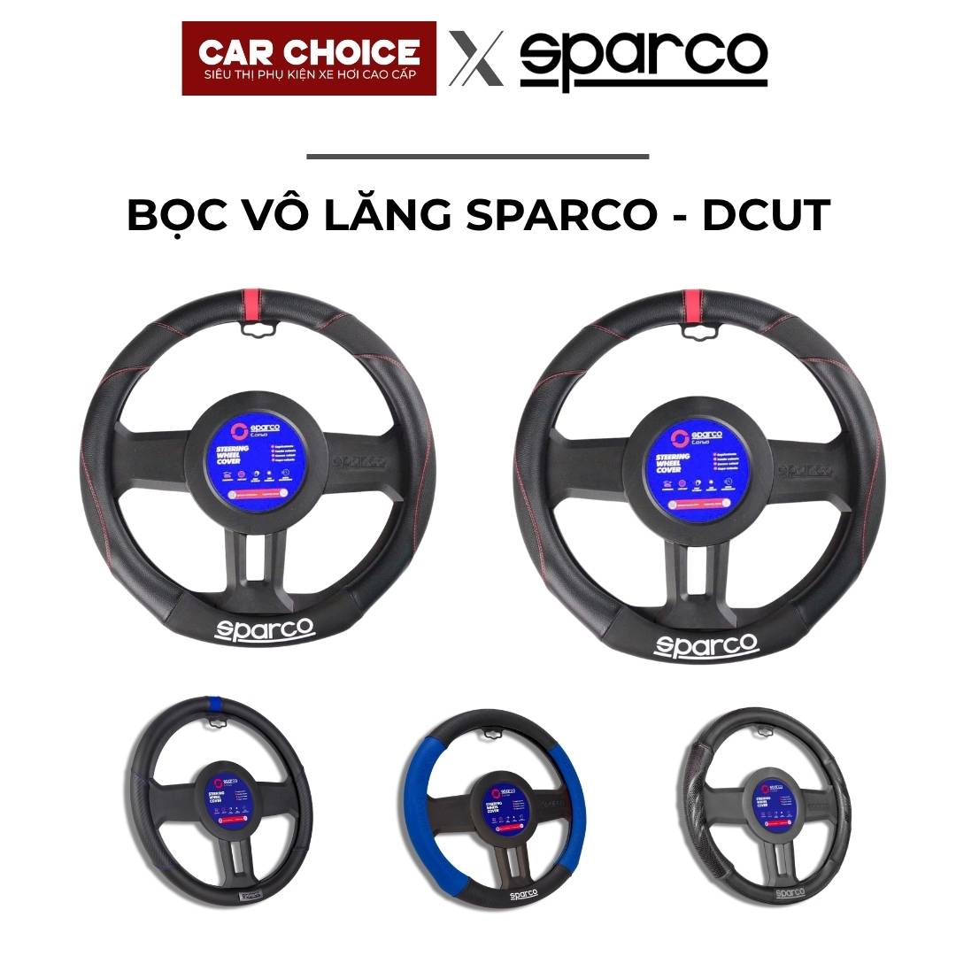 Bọc Vô Lăng Ô Tô Sparco Dcut Chính Hãng
