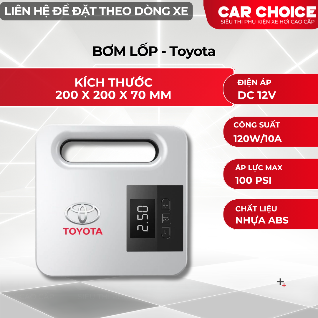 Máy Bơm Lốp Ô Tô Toyota