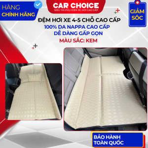 Đệm Ô Tô Kem Da Nappa 4-5 Chỗ