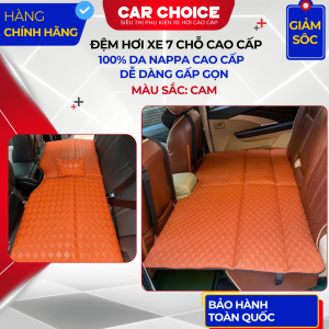 Đệm Ô Tô Cam Da Nappa 7 Chỗ