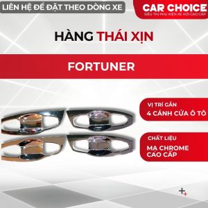 Bộ Ốp Chén Cửa Ô Tô Fortuner