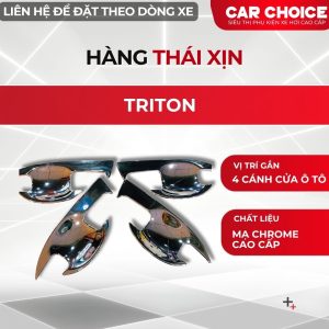 Bộ Ốp Chén Cửa Ô Tô Triton