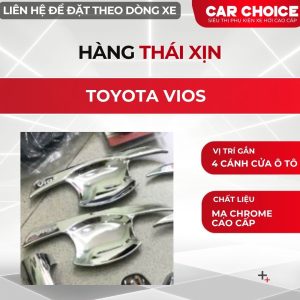 Bộ Ốp Chén Cửa Ô Tô Toyota Vios