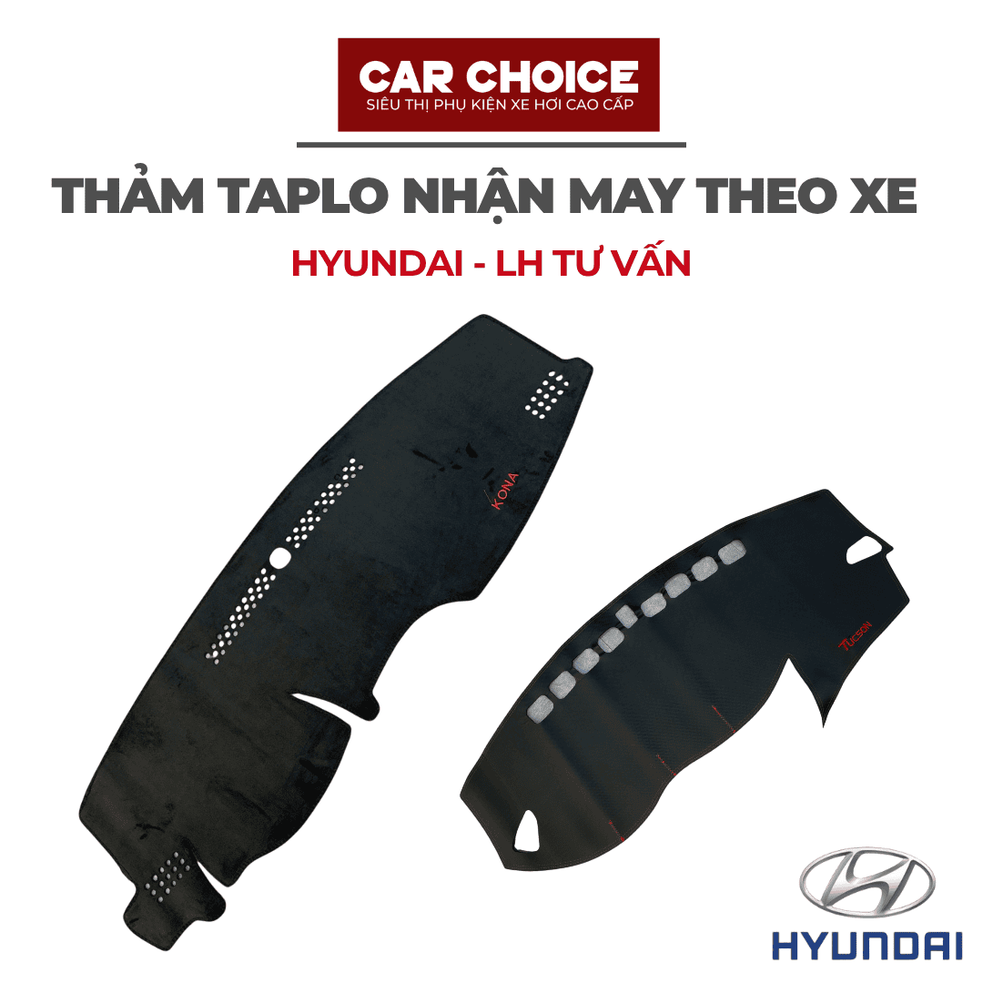 Thảm taplo hyundai