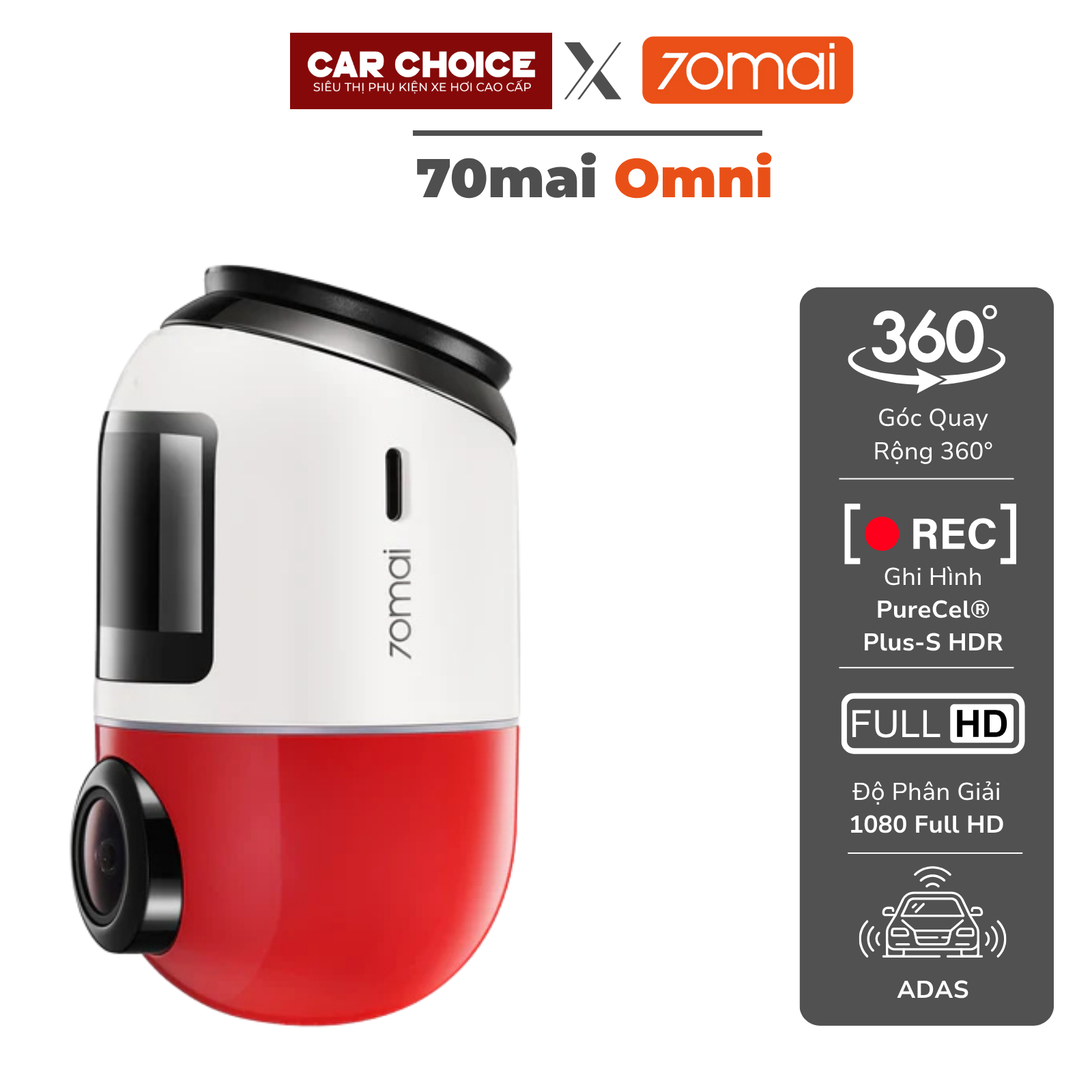 Camera Hành Trình Ô Tô 70mai OMNI X200