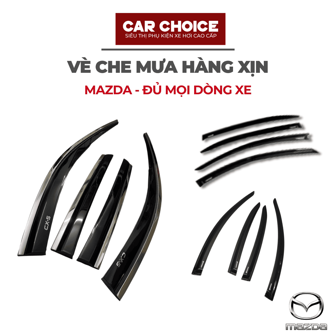 Vè che mưa ô tô mazda