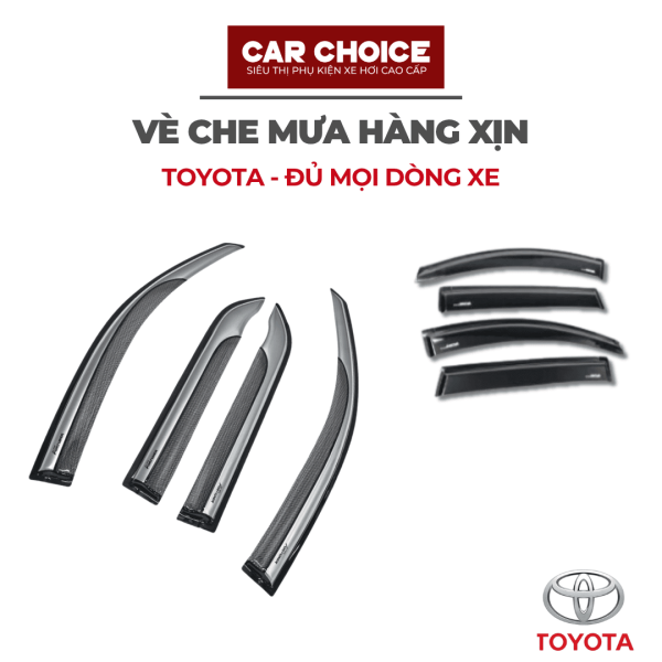Vè che mưa ô tô toyota