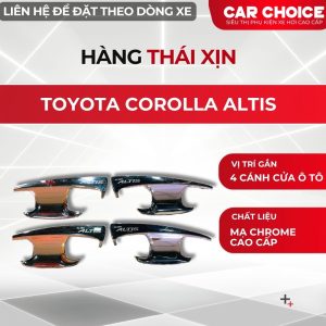 Bộ Ốp Chén Cửa Ô Tô Toyota Altis