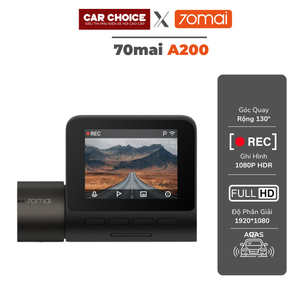 Camera Hành Trình Ô Tô 70mai A200