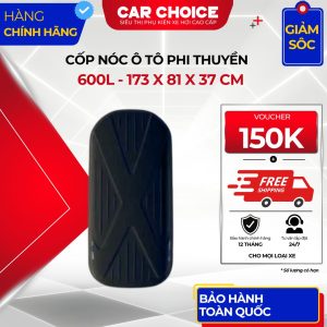 Cốp Nóc Ô Tô Dáng Phi Thuyền 600L