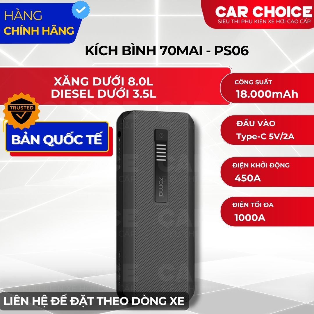 Kích Bình Ô Tô 70mai PS06