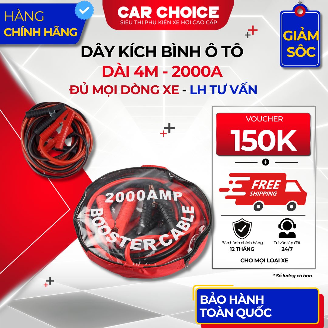 Dây Câu Kích Bình Ắc Quy Ô Tô