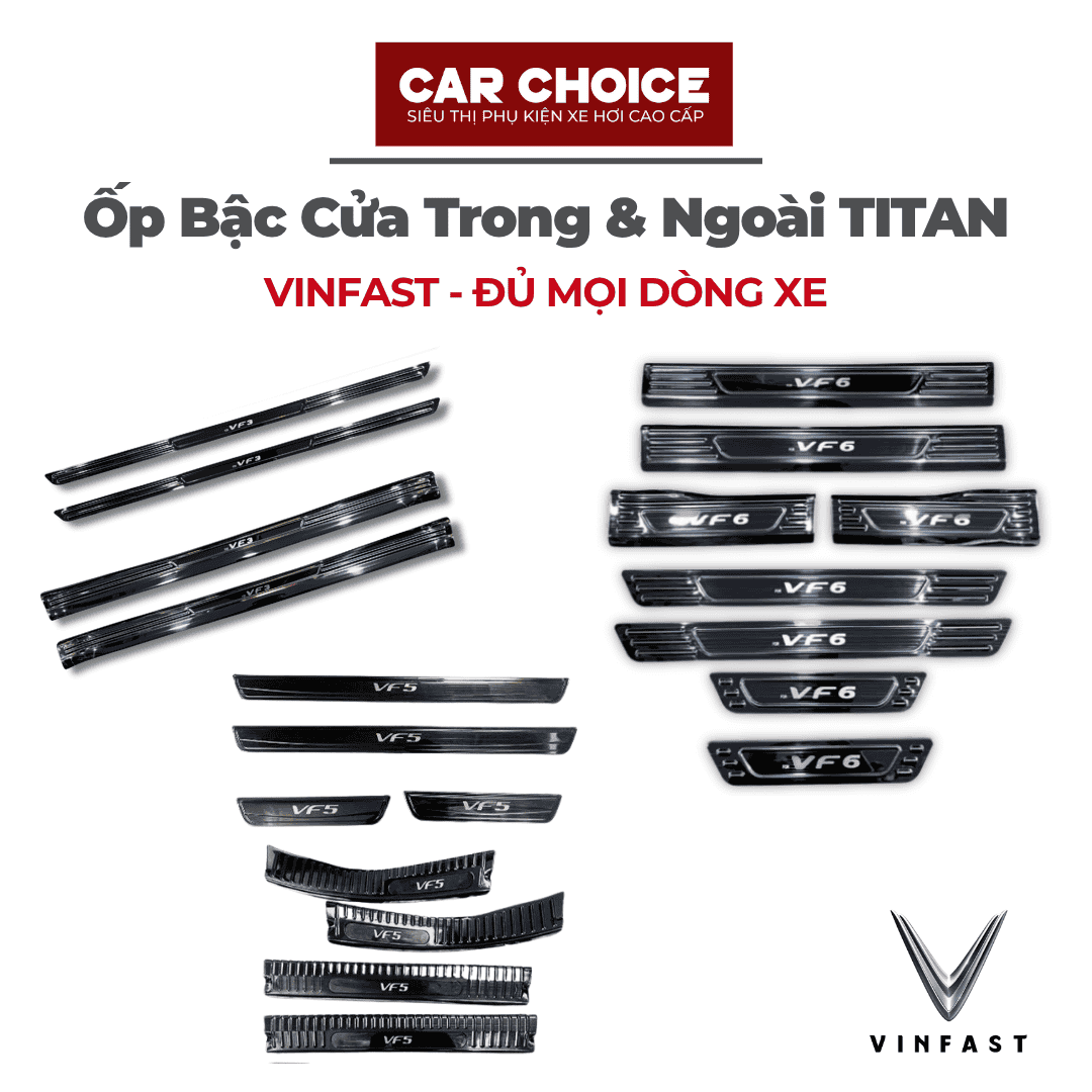 Ốp bậc cửa KIA cốp trong và ngoài titan (5)