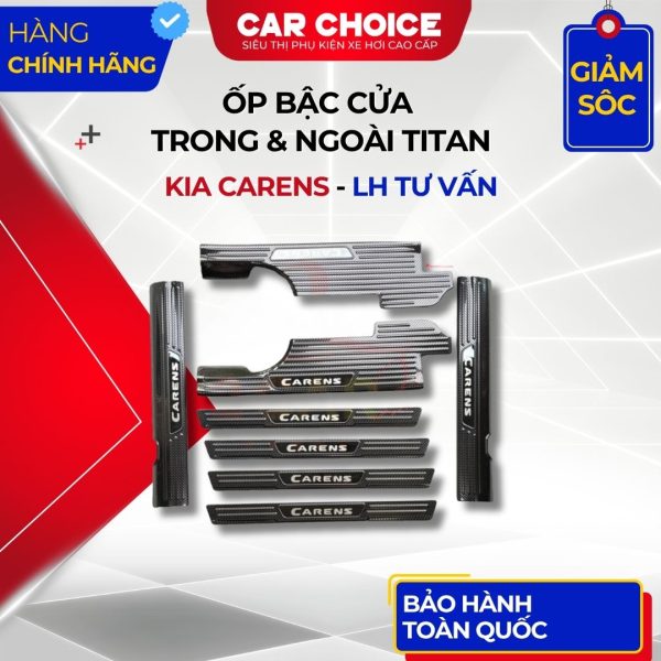 ốp bậc cửa ô tô