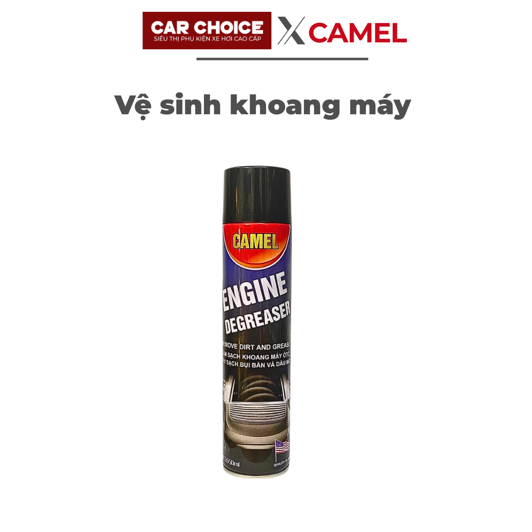 vệ sinh khoang máy camel