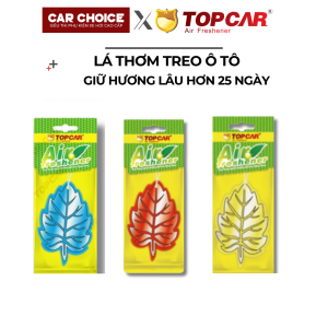 Lá Thơm Treo Xe Ô Tô Cao Cấp Top Car