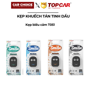 Nước Hoa Ô Tô Kẹp Cửa Gió Cao Cấp Hình Biểu Cảm