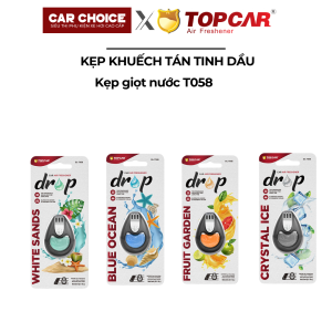 Nước Hoa Ô Tô Kẹp Cửa Gió Cao Cấp Hình Giọt Nước